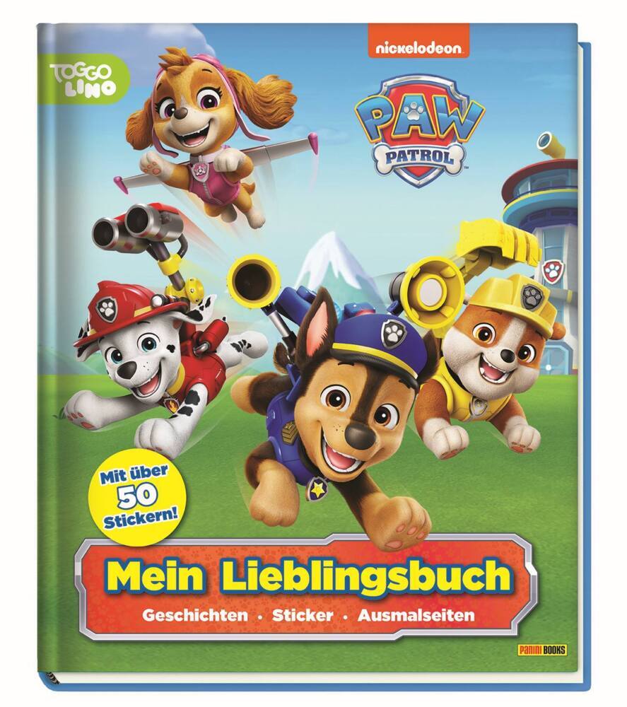 PAW Patrol: Mein Lieblingsbuch - Geschichten - Sticker - Ausmalseiten main product photo