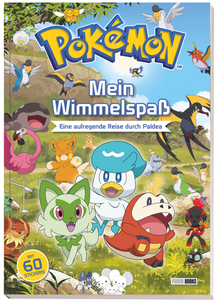 Pokémon: Mein Wimmelspaß - Eine aufregende Reise durch Paldea main product photo