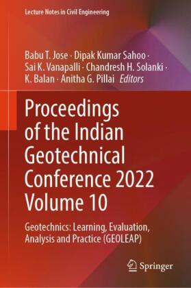 Proceedings of the Indian Geotechnical Conference 2022 Volume 10