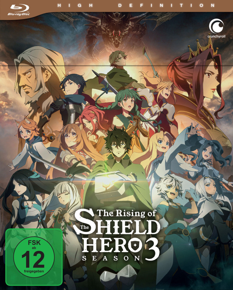 The Rising of the Shield Hero. Staffel.3.1, 1 Blu-ray (mit Sammelschuber) main product photo