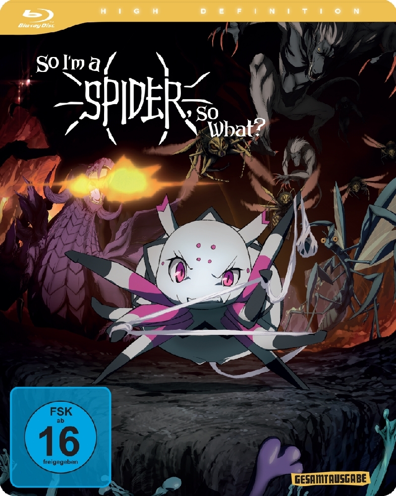 So I'm a Spider, So What? - Ich bin eine Spinne, na und? - Gesamtausgabe, 3 Blu-ray main product photo