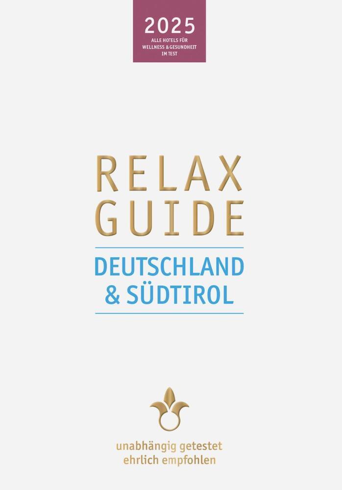 RELAX Guide 2025 Deutschland & Südtirol main product photo