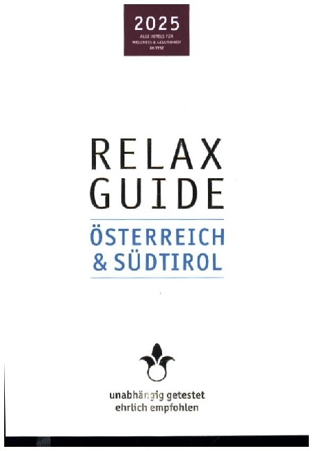 RELAX Guide 2025 Österreich & Südtirol main product photo