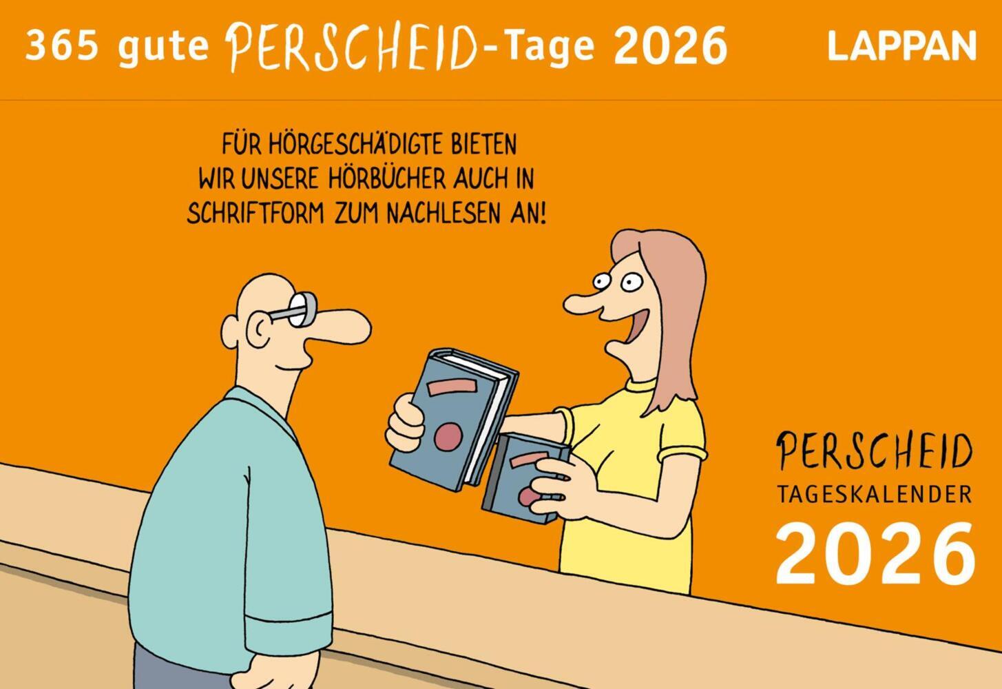 365 gute Perscheid-Tage 2026: Tageskalender main product photo