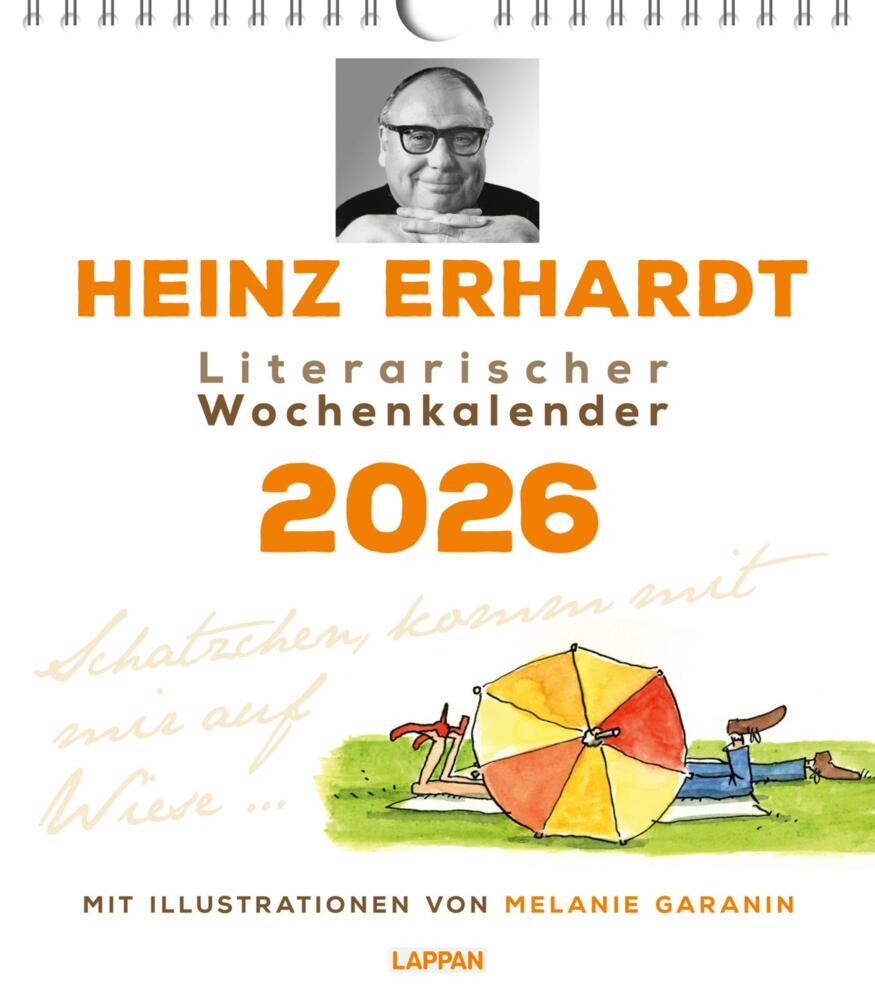 Heinz Erhardt - Literarischer Wochenkalender 2026 main product photo