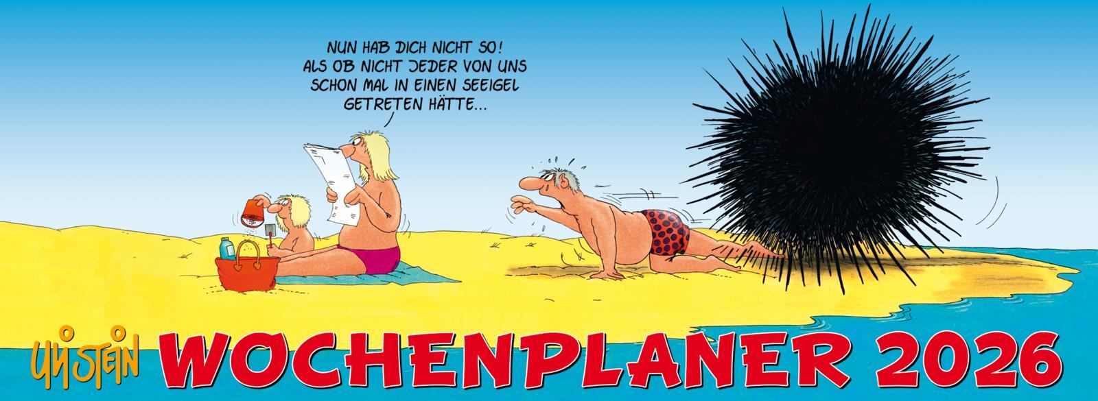 Uli Stein Wochenplaner 2026: Tischkalender main product photo