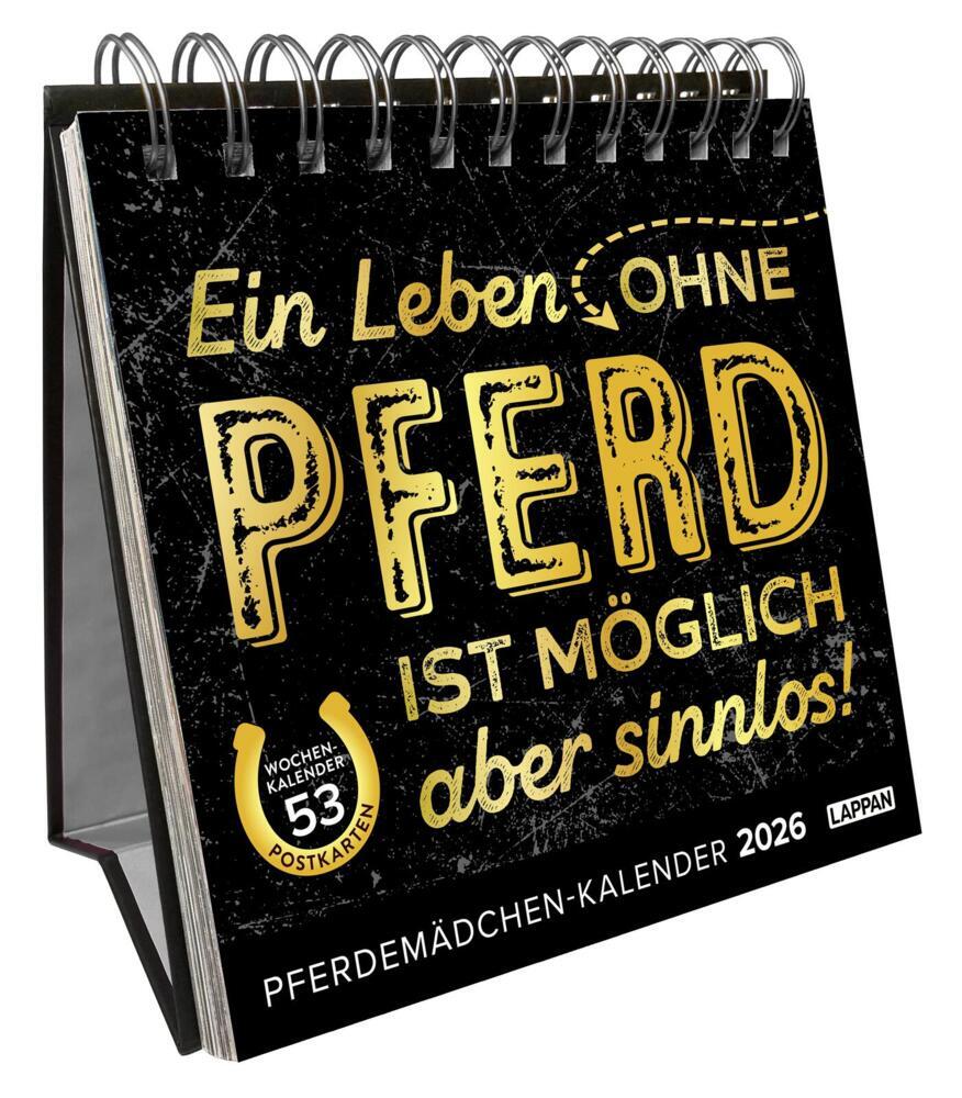Pferdemädchen 2026 - Ein Leben ohne Pferd ist möglich, aber sinnlos main product photo