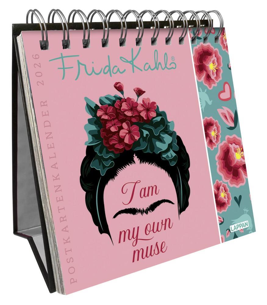 Frida Kahlo Postkartenkalender 2026 main product photo