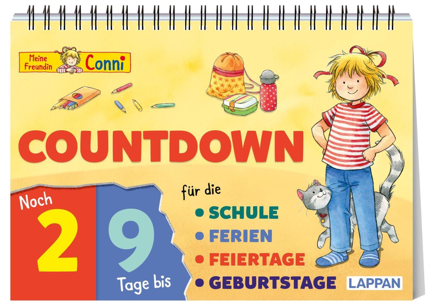 Countdown für die Schule mit Conni main product photo