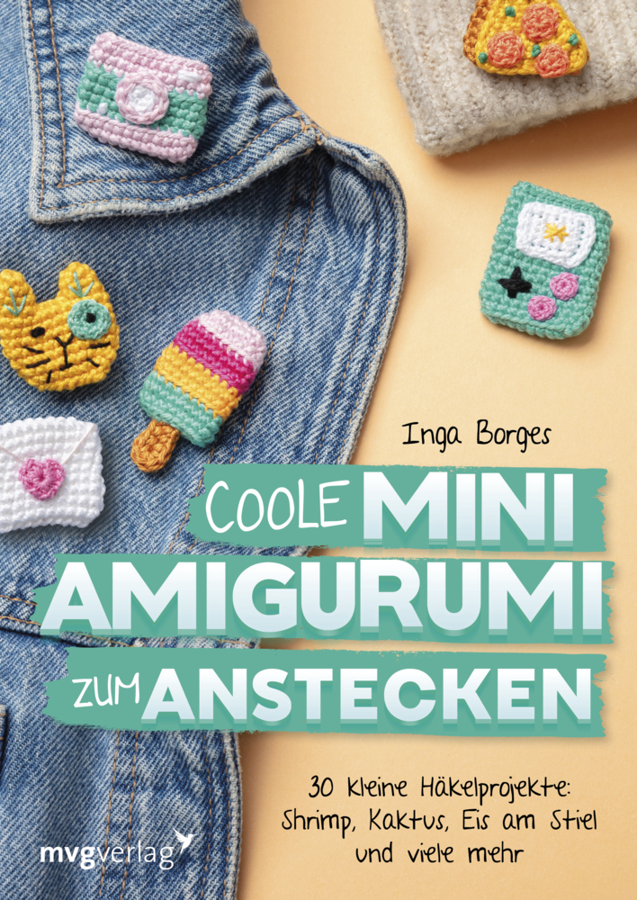 Coole Mini-Amigurumi zum Anstecken main product photo