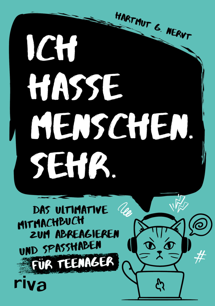 Ich hasse Menschen. Sehr. - Das ultimative Mitmachbuch zum Abreagieren und Spaßhaben für Teenager main product photo
