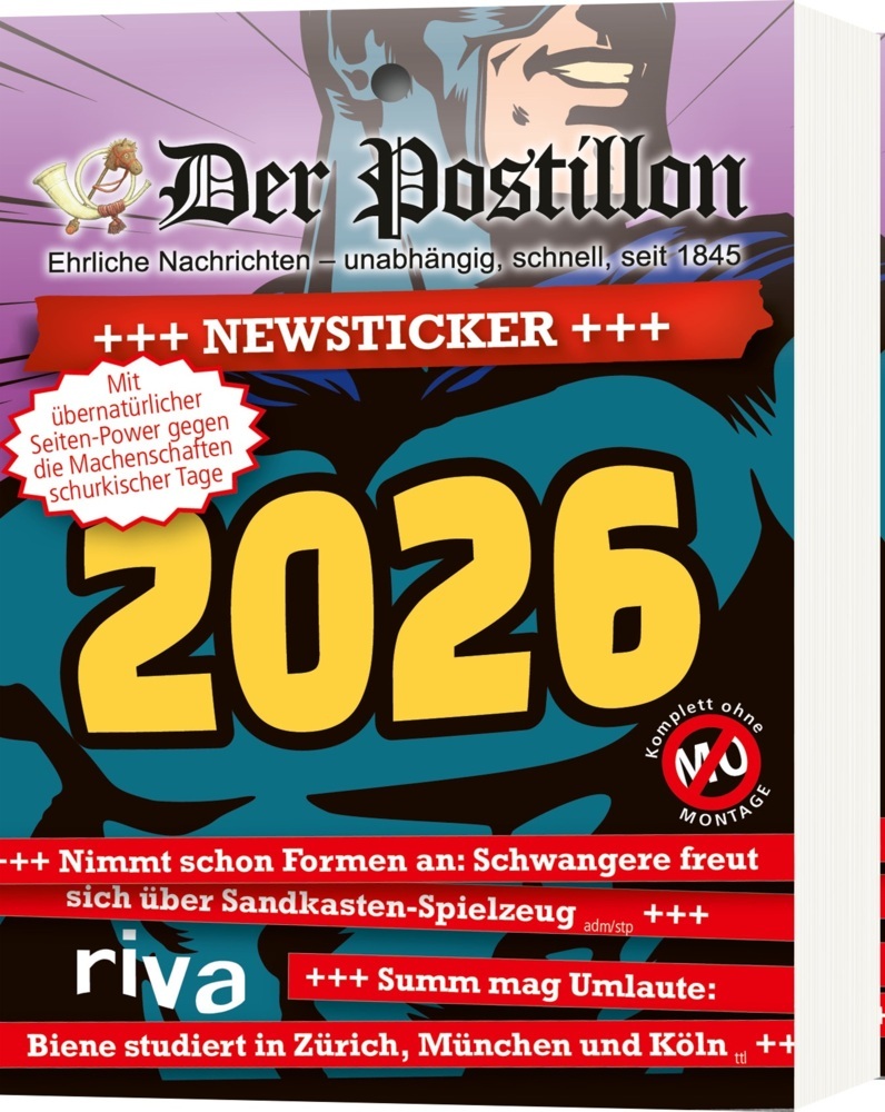 Der Postillon +++ Newsticker +++ 2026 main product photo
