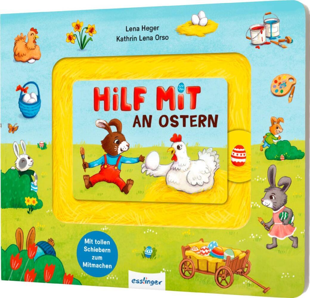 Meine Schiebebahn-Pappe: Hilf mit an Ostern main product photo