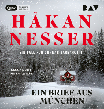 Ein Brief aus München. Ein Fall für Gunnar Barbarotti, 1 Audio-CD, 1 MP3