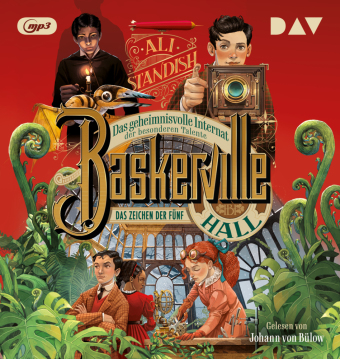Baskerville Hall - Das geheimnisvolle Internat der besonderen Talente. Teil 2: Das Zeichen der Fünf, 1 Audio-CD, 1 MP3
