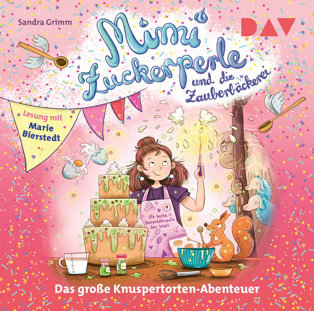 Mimi Zuckerperle und die Zauberbäckerei - Das große Knuspertorten-Abenteuer, 2 Audio-CD main product photo