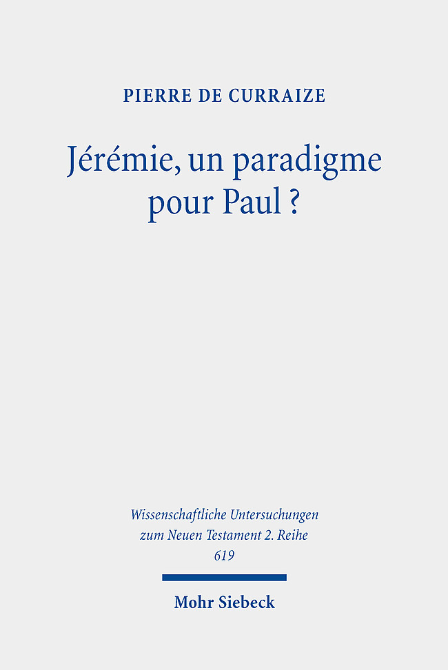 Jérémie, un paradigme pour Paul? main product photo