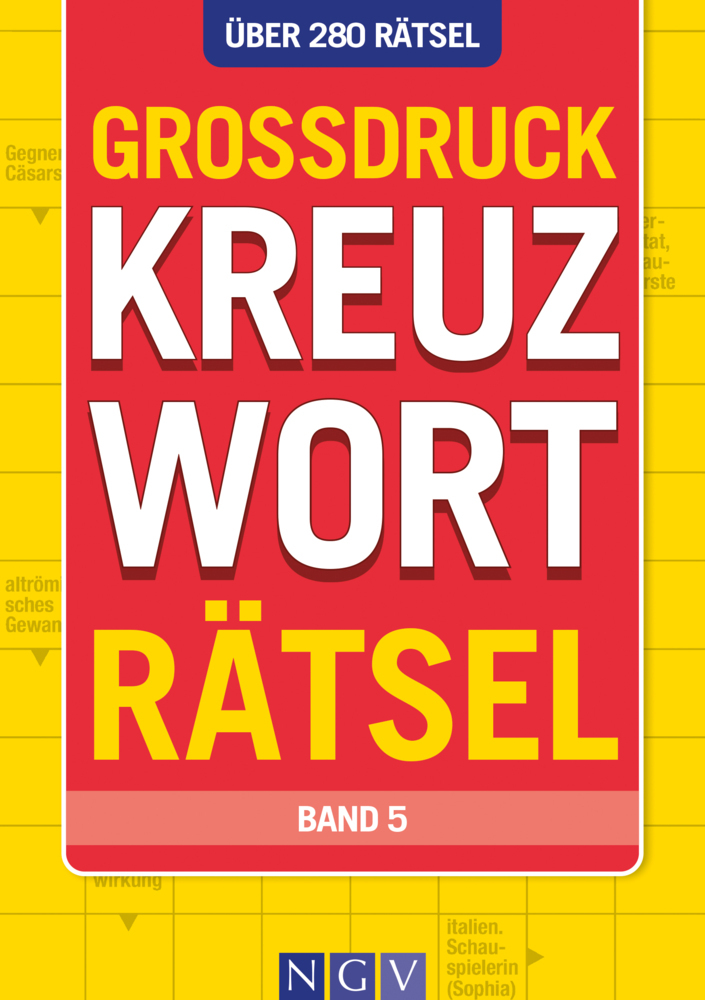 Großdruck Kreuzworträtsel - Band 5 main product photo
