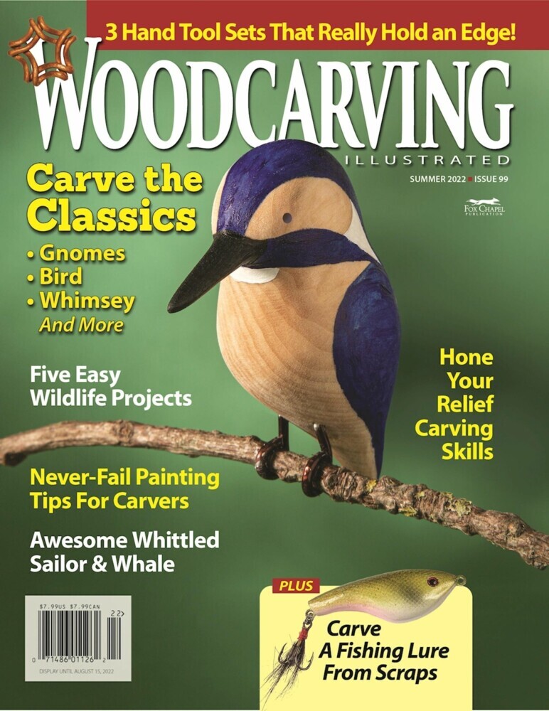 Woodcarving Illustrated Issue 99 Summer 2022 main product photo