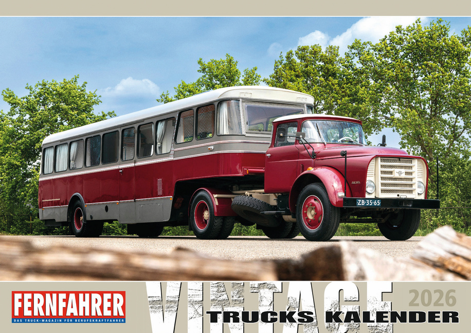 Vintage Trucks Kalender 2026 main product photo
