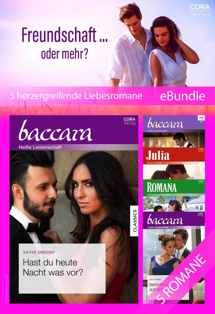 Freundschaft ... oder mehr? - 5 herzergreifende Liebesromane main product photo