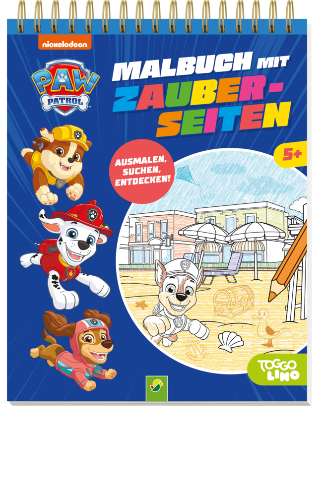 PAW Patrol Malbuch mit Zauberseiten main product photo