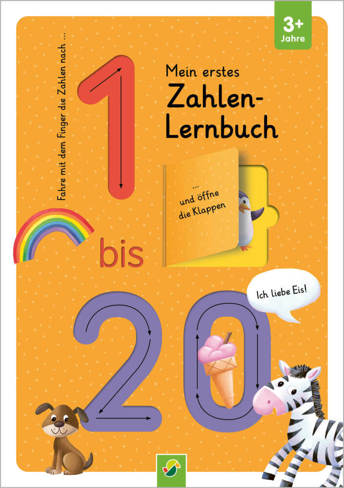 Mein erstes Zahlen Lernbuch mit Spurrillen und Klappen main product photo