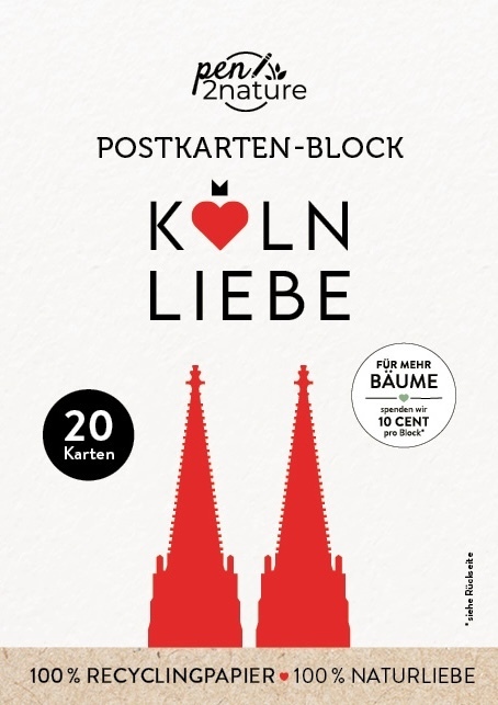 Postkartenblock Köln-Liebe main product photo