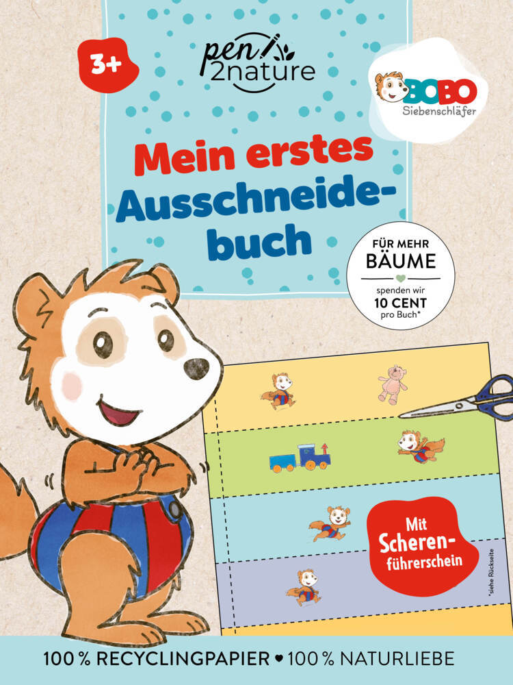 Bobo Siebenschläfer Mein erstes Ausschneidebuch main product photo