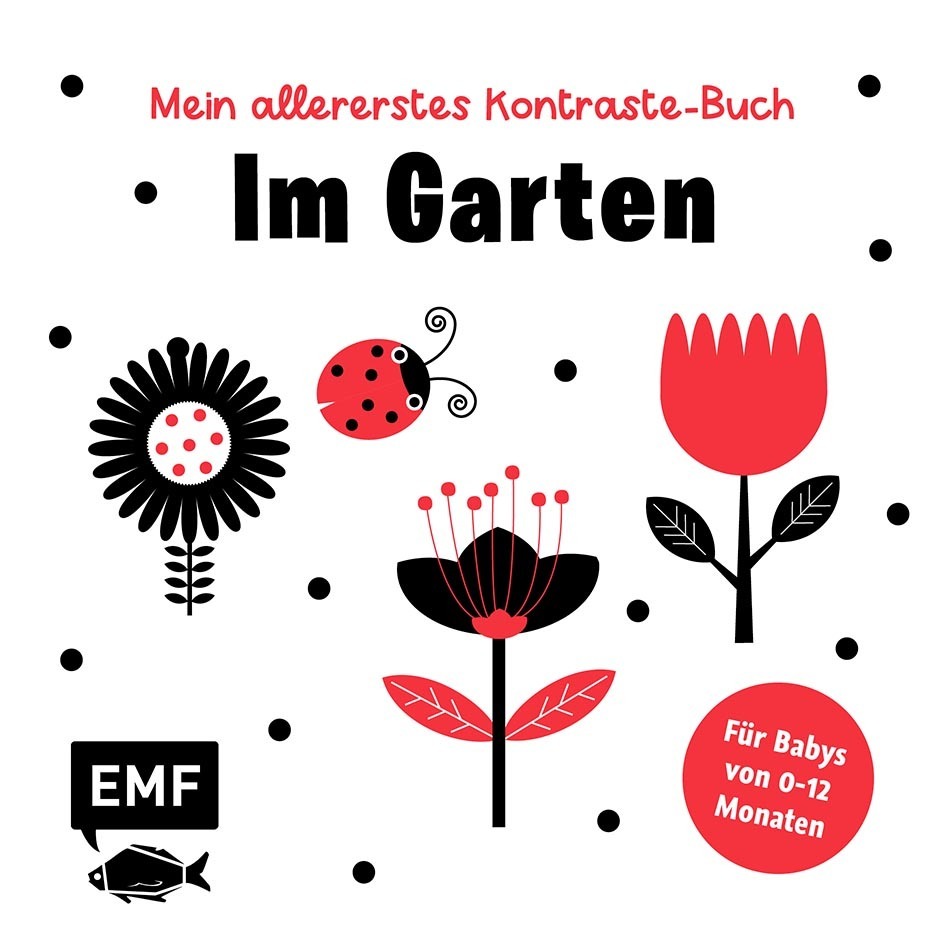 Mein allererstes Kontraste-Buch: Im Garten - für Babys von 0-12 Monaten main product photo