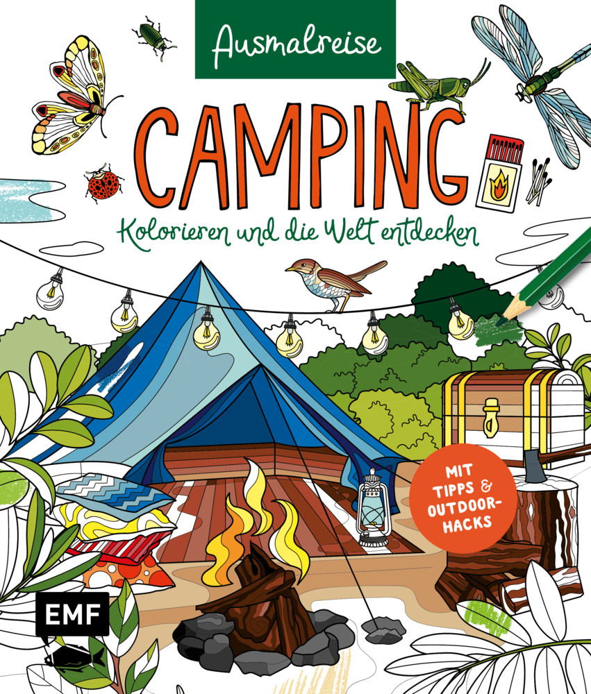 Ausmalreise Camping main product photo