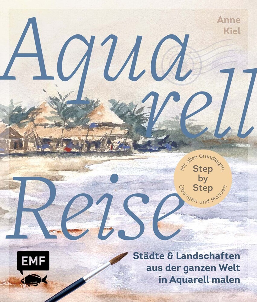 Aquarellreise - Städte und Landschaften aus der ganzen Welt in Aquarell malen main product photo