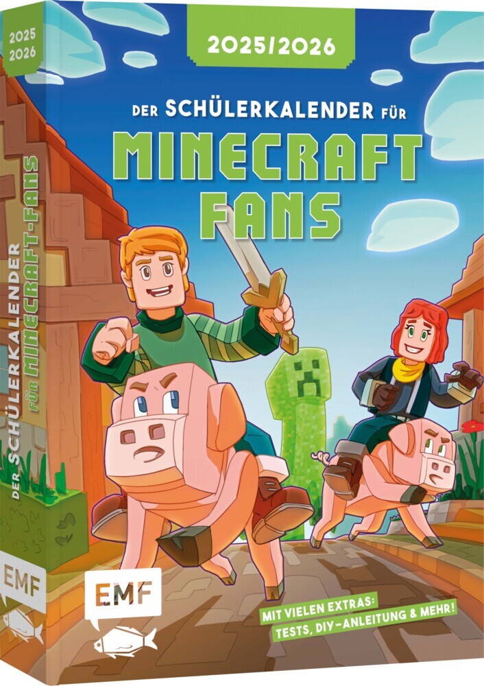 Der Schülerkalender für Minecraft-Fans 2025/2026 main product photo