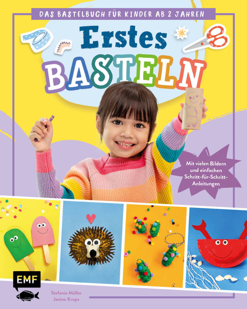 Erstes Basteln - Das Bastelbuch für Kinder ab 2 Jahren main product photo