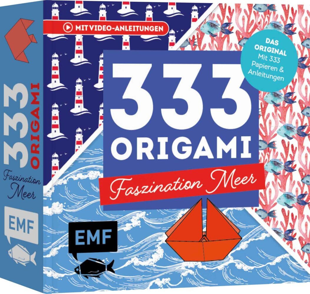 333 Origami - Faszination Meer - Maritime Papiere falten main product photo