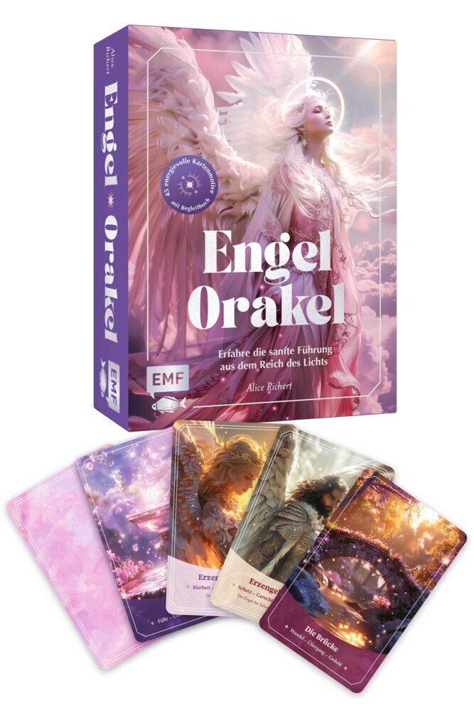 Orakel-Karten-Set: Engel-Orakel | Erfahre die sanfte Führung aus dem Reich des Lichts und erhelle dein Herz main product photo
