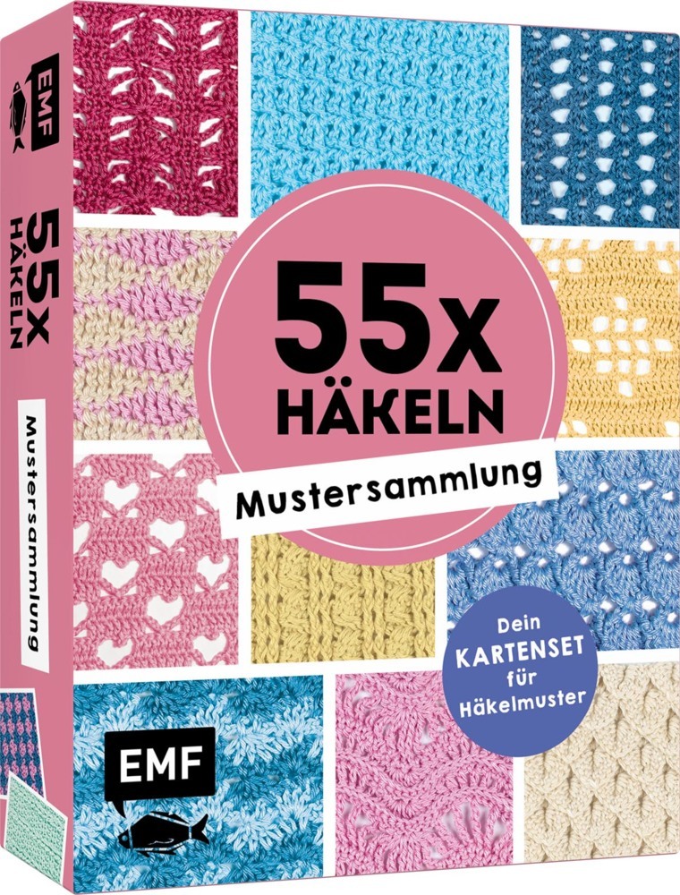 55 x häkeln - Mustersammlung: Dein Kartenset main product photo