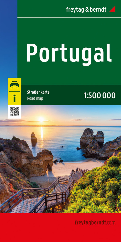 Portugal, Straßenkarte 1:500.000, freytag & berndt main product photo
