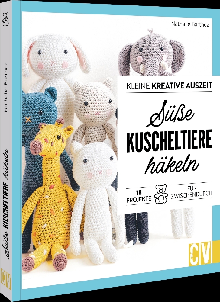 Kleine kreative Auszeit: Süße Kuscheltiere häkeln main product photo