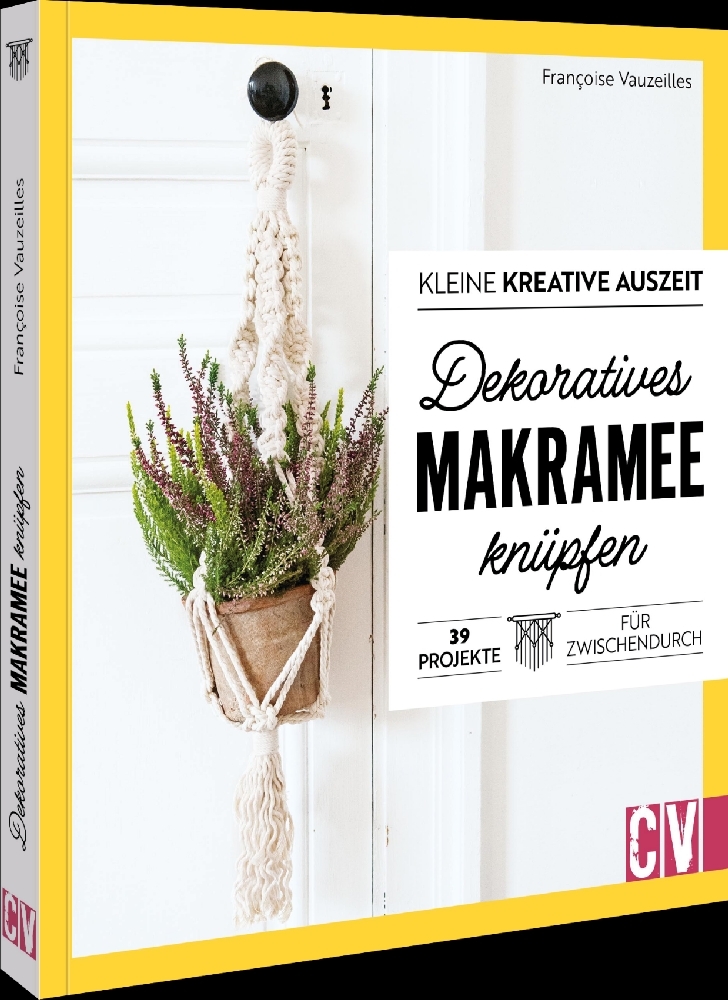 Kleine kreative Auszeit: Dekoratives Makramee knüpfen main product photo