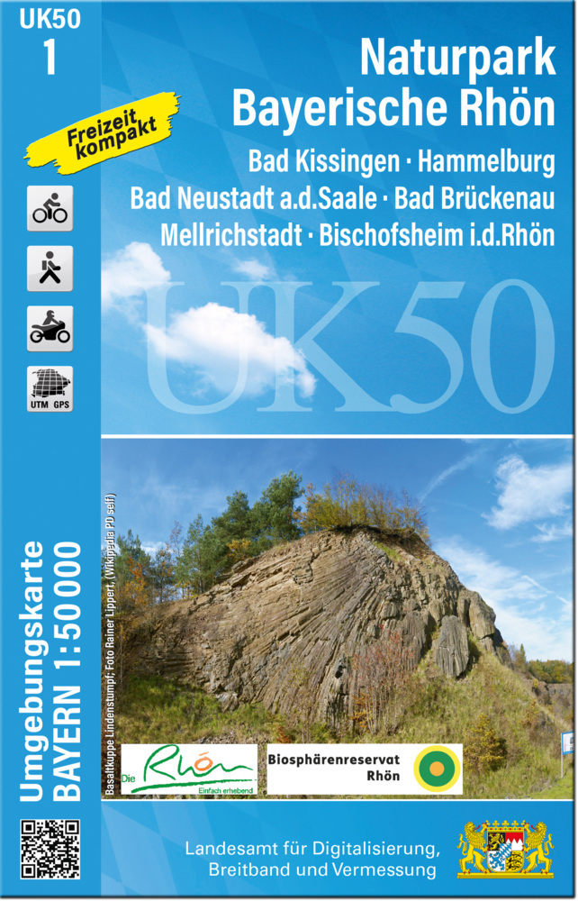 UK50-1 Naturpark Bayerische Rhön main product photo