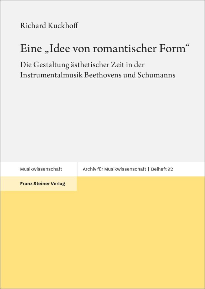 Eine "Idee von romantischer Form" main product photo