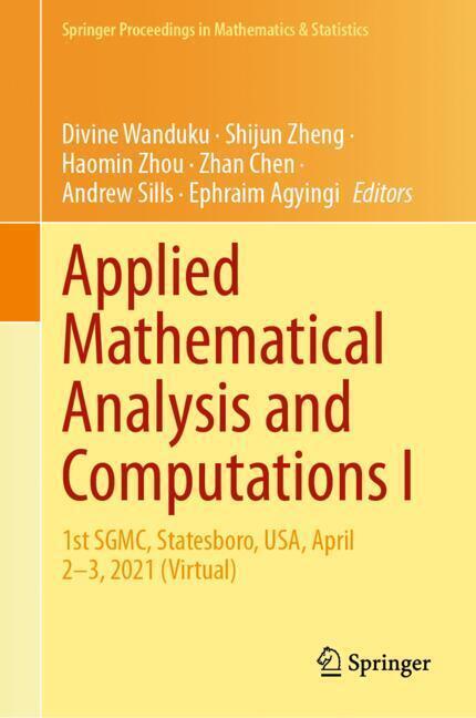 Applied Mathematical Analysis and Computations I main product photo