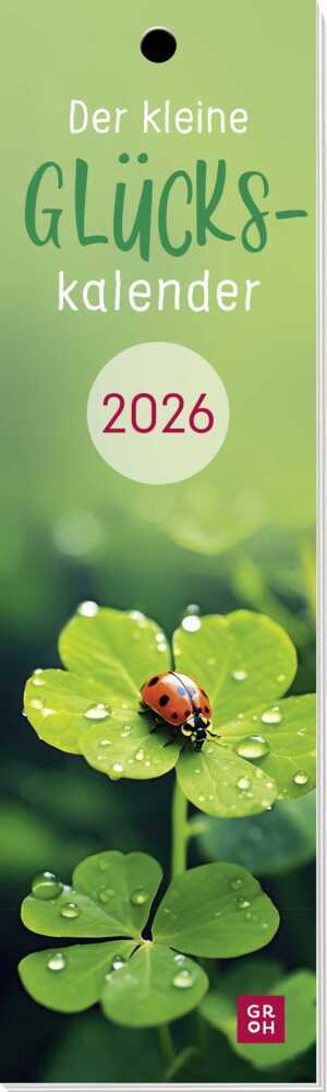 Lesezeichenkalender 2026: Der kleine Glückskalender main product photo
