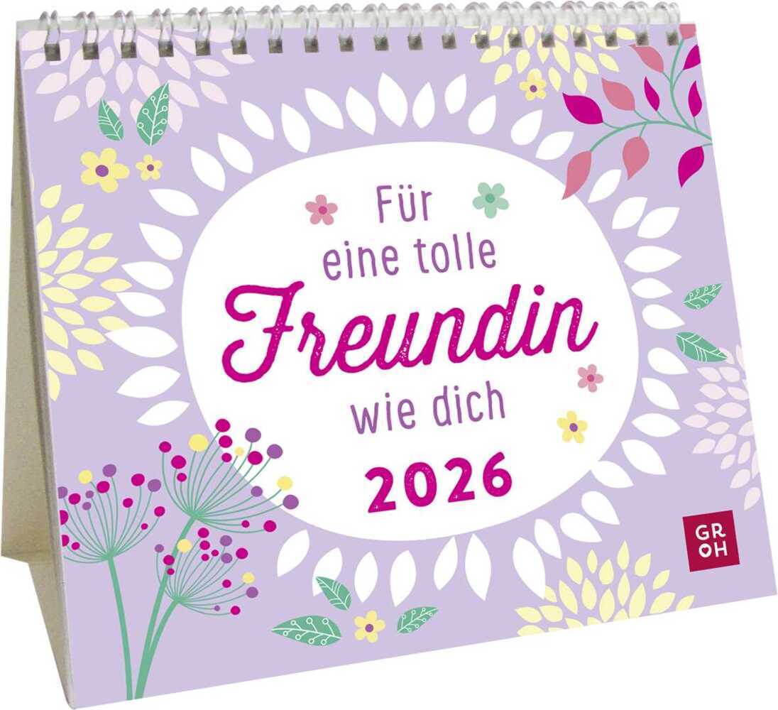 Mini-Kalender 2026: Für eine tolle Freundin wie dich main product photo