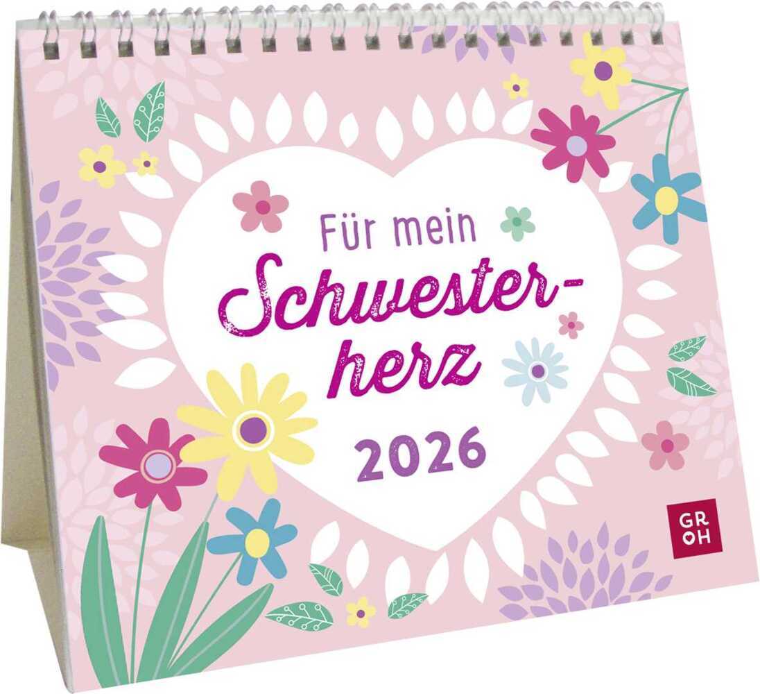 Mini-Kalender 2026: Für mein Schwesterherz main product photo