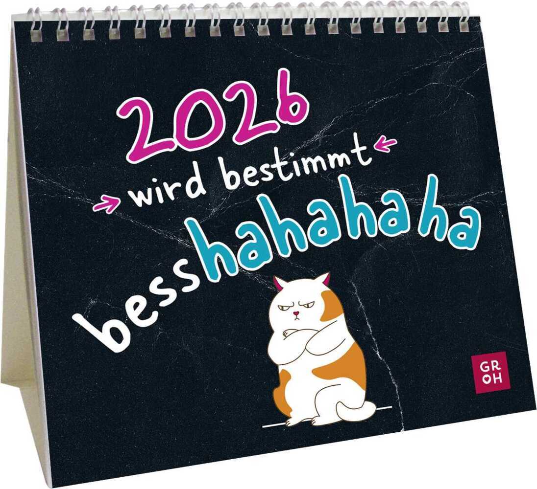 Mini-Kalender 2026: wird bestimmt besshahahaha main product photo