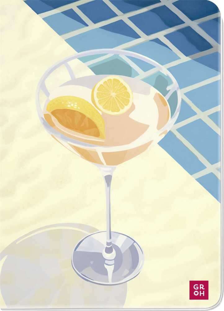 Notizheft Sonne Cocktail main product photo