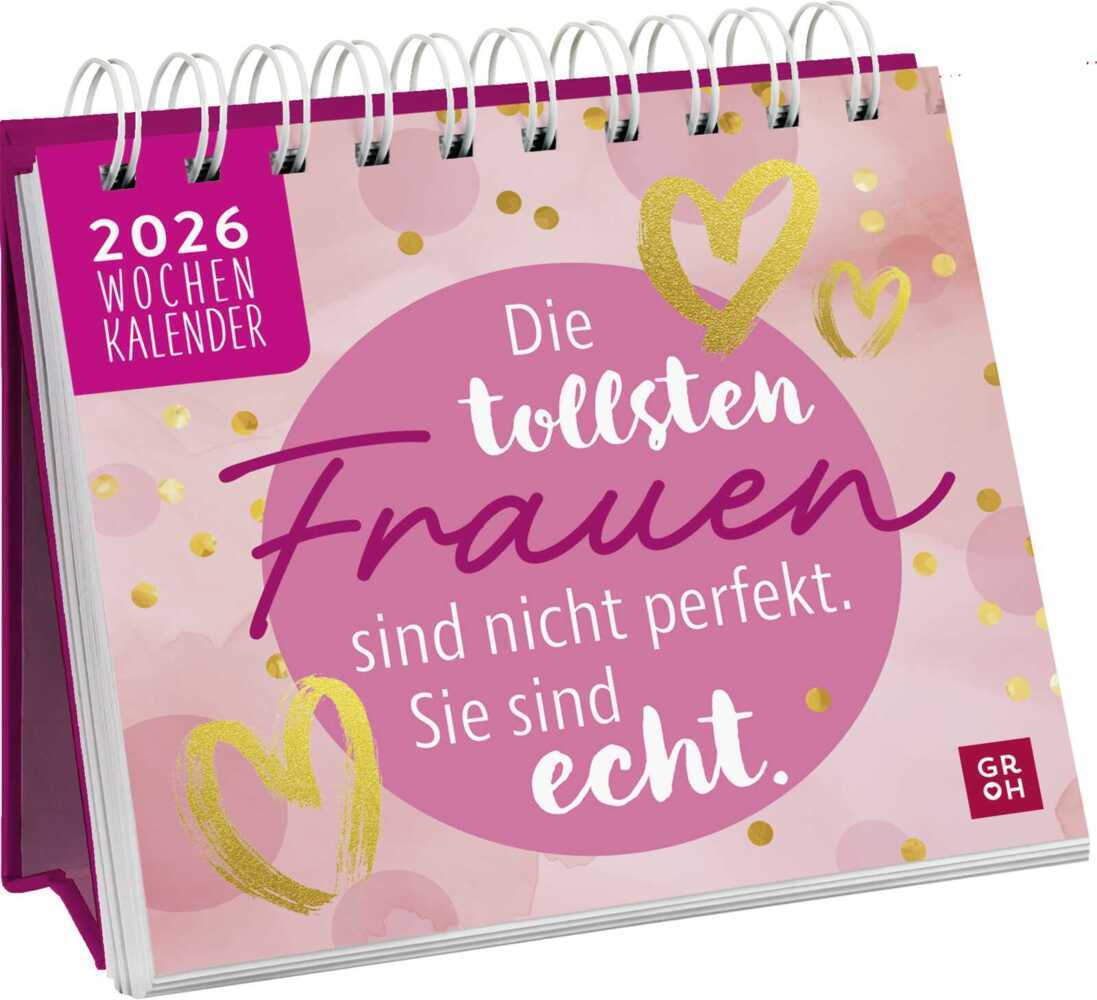 Mini-Wochenkalender 2026: Die tollsten Frauen sind nicht perfekt, sie sind echt main product photo
