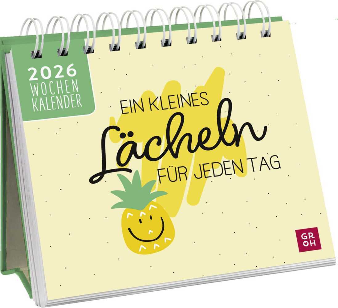 Mini-Wochenkalender 2026: Ein kleines Lächeln für jeden Tag main product photo